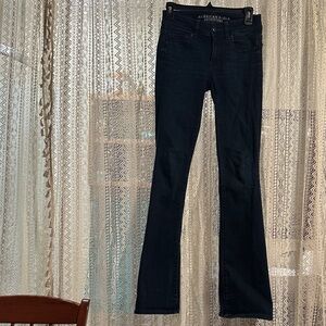 American Eagle Outfitters Women's Dark Blue Boot Cut Flare Jeans
